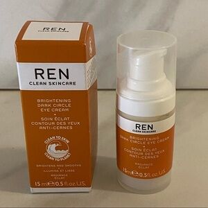 Ren Clean Skincare brightening dark circle eye cream